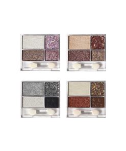 WYNIE Packs | Pack 4 Paletas De Sombras De Ojos Met Licas Y Con Glitter