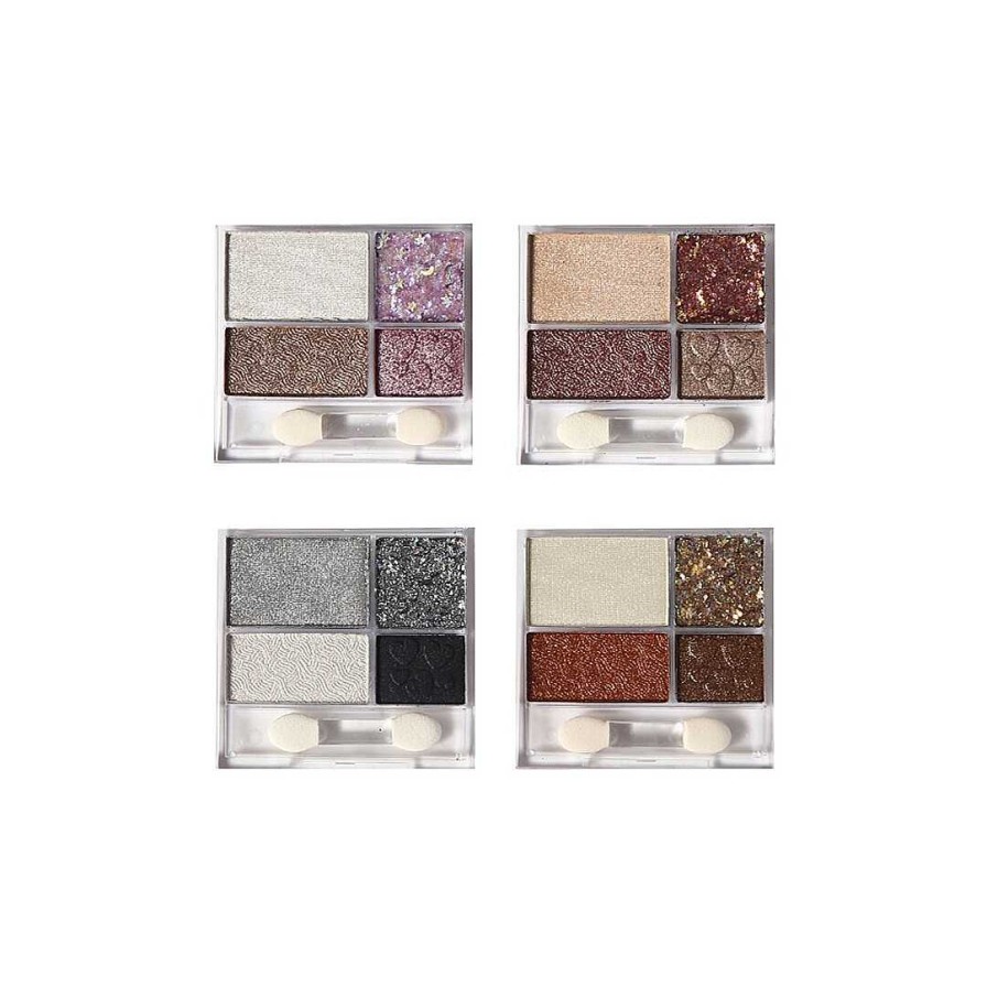 WYNIE Packs | Pack 4 Paletas De Sombras De Ojos Met Licas Y Con Glitter