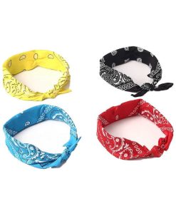 WYNIE Bandanas | Bandana Multiusos De Colores Azul