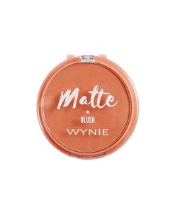 WYNIE Coloretes | Colorete En Polvo Matte Con Espejo Y Brocha - 6G 4