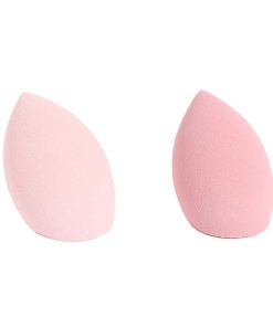 WYNIE Esponjas De Maquillaje | Esponja De Maquillaje Con Borde Biselado Rosa Claro