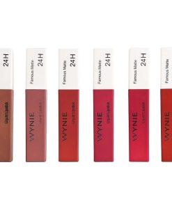 WYNIE Packs | Pack 6 Labiales L Quidos Mate - Famous Matte