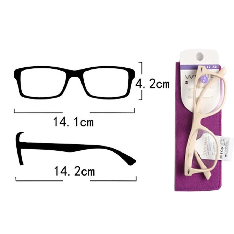 WYNIE 2.5 | Gafas De Lectura +2.50 Beige