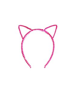 WYNIE Diademas Skincare | Diadema Perlas De Colores Fucsia