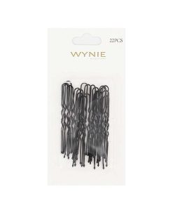 WYNIE Horquillas - Clips - Pasadores | Pack 22 Horquillas Invisibles Negras