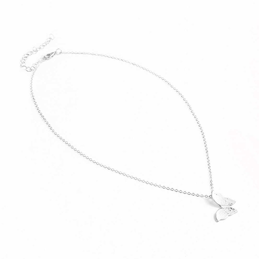 WYNIE Collares | Collar Mariposa Gris