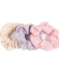 WYNIE Scrunchies | Set 3 Scrunchies Colores Pasteles