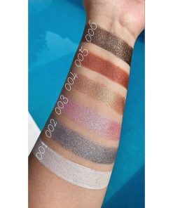 WYNIE Sombras Individuales | Sombras De Ojos En Crema De Colores Metalizados Larga Duraci N - 6 Tonos Deslumbrantes - 12Ml 1