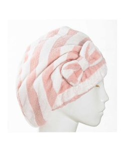 WYNIE Accesorios Para La Ducha | Gorro-Toalla De Pelo Para Ducha Gris