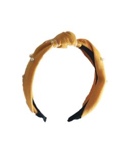 WYNIE Diademas | Diadema Para El Pelo Con Perlas Blanco