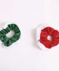 WYNIE Scrunchies | Scrunchy Navide O Rojo