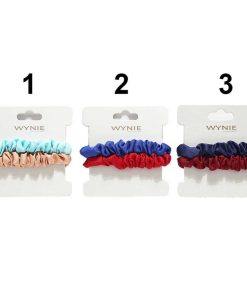 WYNIE Scrunchies | Pack 2 Scrunchies De Colores