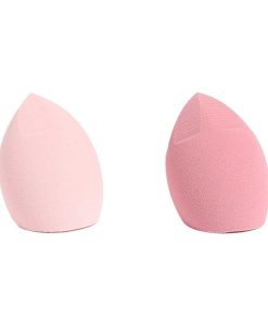 WYNIE Esponjas De Maquillaje | Esponja De Maquillaje Con Borde Biselado Rosa Claro