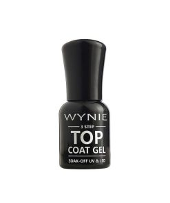 WYNIE Esmaltes Permanentes | Top Coat Gel (Paso 3) Brillo Para L Mpara Uv - 6Ml