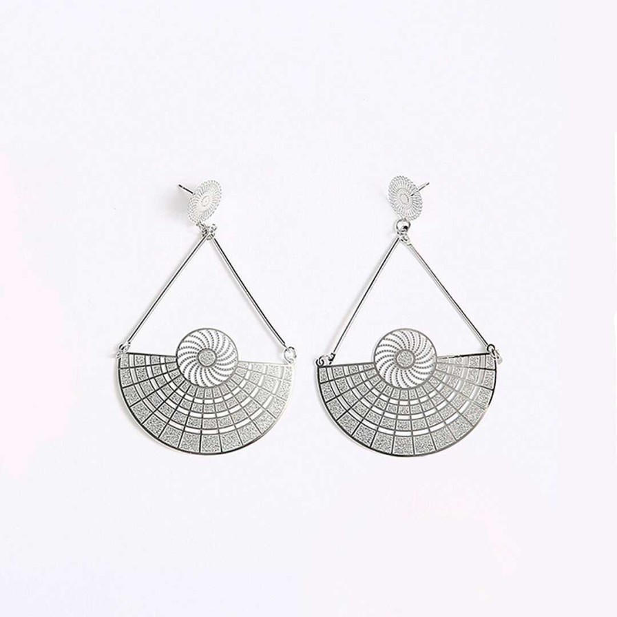 WYNIE Pendientes | Pendientes Gris