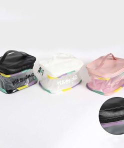 WYNIE Neceseres | Neceser Con Gran Capacidad Transparente - Washbag Blanco