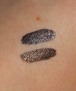 WYNIE Eyeliners | Eyeliners Metalizados Con Glitter 24 Horas - 7Ml Plateado