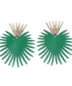 WYNIE Pendientes | Pendientes Verde