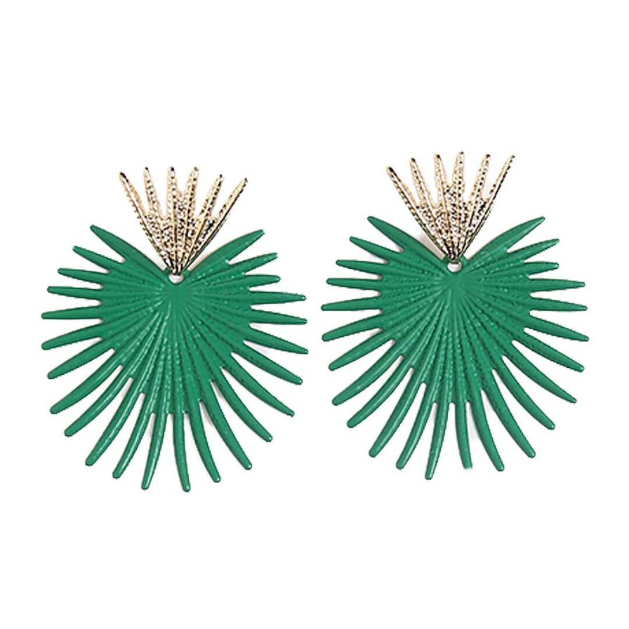 WYNIE Pendientes | Pendientes Verde