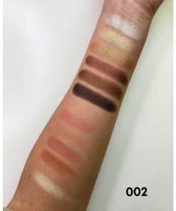 WYNIE Paletas De Sombras | Paleta De 7 Sombras De Ojos Y 4 Coloretes - 20,6G 2