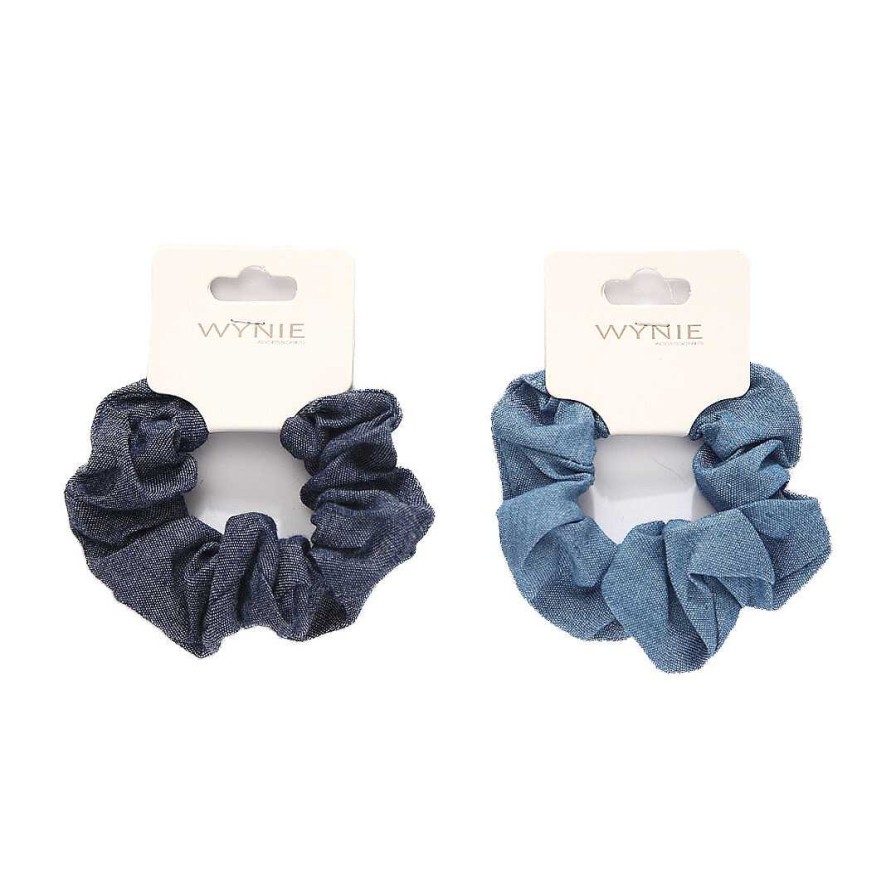 WYNIE Scrunchies | Scrunchy Tela Vaquera De Colores