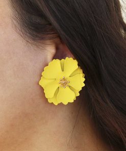 WYNIE Pendientes | Pendientes Amarillo