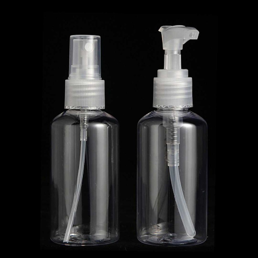 WYNIE Envases Rellenables | Pack De 2 Botes Rellenables En Spray Y Con Dosificador 75Ml