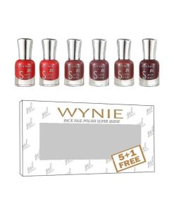 WYNIE Packs | Pack 6 Esmaltes De U As Efecto Gel - Super Shine 12