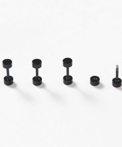 WYNIE Piercings | Pack Piercing Oreja Negro