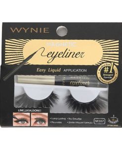 WYNIE Magn Ticas | Pesta As Postizas Magn Ticas + Eyeliner Magn Tico - 5G