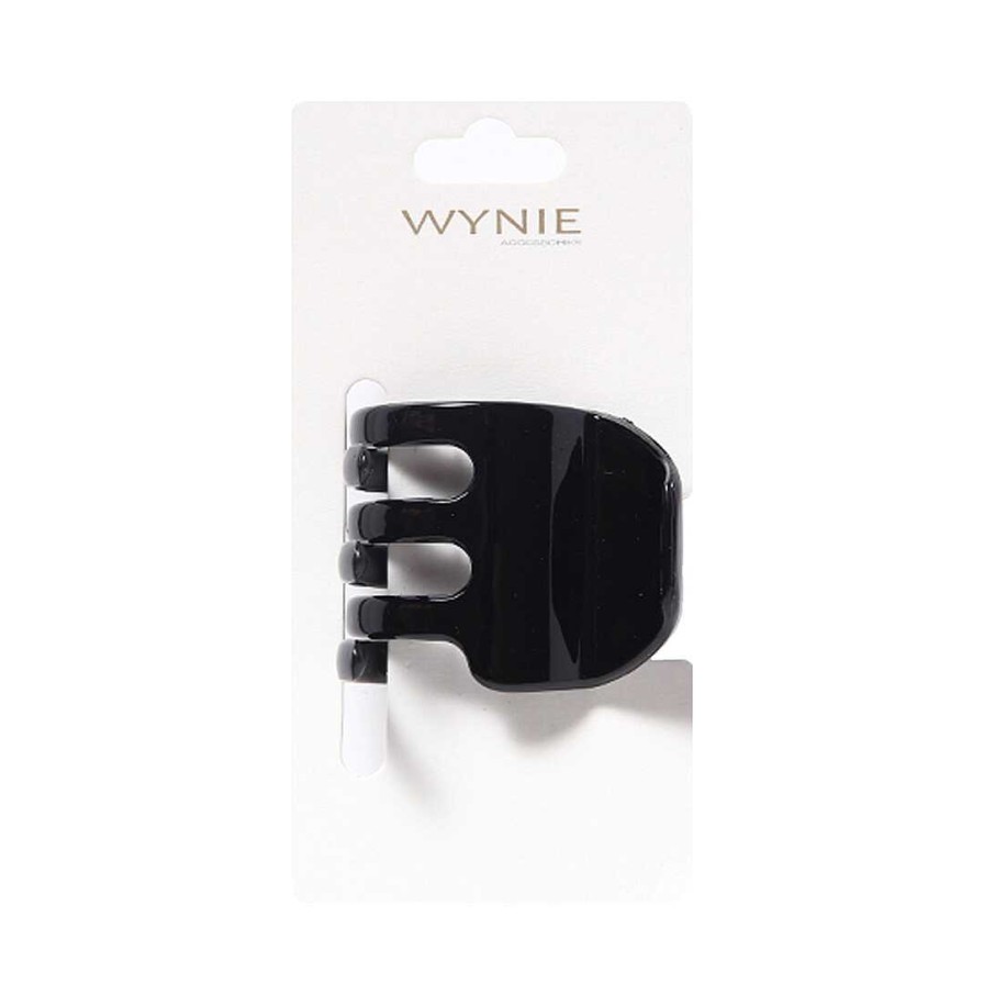 WYNIE Pinzas | Pinza Peque A Para El Pelo Color Negro