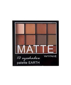 WYNIE Paletas De Sombras | Paleta De Sombras De Ojos Matte Earth, 10 Sombras - 16G 1